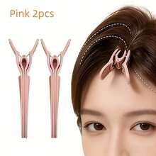 2pcs/3pcs Root Volumizing Clips, Create Korean Natural Hairstyle, 3 Colors Available. Invisible And Seamless, Perfect For Creating High Crown And Bangs. Flat Hair Savior! Long-Lasting Hold, No Hair Damage - Multicolor - View 10