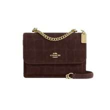 Coach Women's Mini Klare Chain Crossbody Bag - Chocolate Brown - View 1