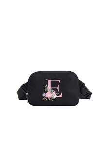1pc Girls Waist Bag, Fashion Crossbody Waist Bag With Adjustable Strap, Suitable For Daily, Outdoor, Travel, Hiking, Running, Cycling, Portable And Ideal Gift - Black - View 25