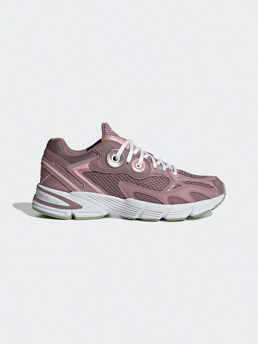 Adidas Giày thể thao lưới mùa hè unisex cổ thấp thời trang cổ điển kiểu Bagel, giày thể thao buộc dây thoải mái JH7352 - Bột màu tím kỳ diệu/Bột màu tím kỳ diệu - Xem 1