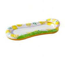 1pc Adult Inflatable Floating Lounge Chair, Large Thick Inflatable Floating Bed With Soft Mesh Center, Durable PVC Quick Fold Design, Suitable For Swimming Pool, Outdoor Beach, Pool Party, Summer Sunbathing, Inflatable Pool Float, Pool Inflatable, Holiday Essential - One Size Fits All - View 15