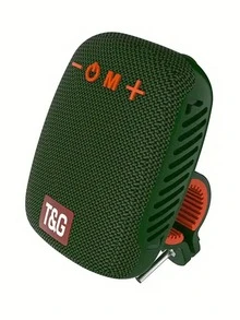 T&G Outdoor Bicycle Riding Portable IPX5 Waterproof Low Bass Speaker With Clip, Support TF Card/USB Audio Output, Suitable For Cycling, With Strong Bass - Multicolor - View 20