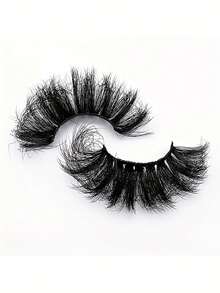 Premium 4 Pairs Fluffy Messy False Lashes | 9D Plump & Full, Cartoon Eyelashes For Bare Faces - View 4
