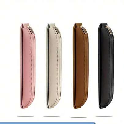 1 Túi đựng mỹ phẩm mini kiêm hộp bút - Ống đựng bằng da giả co giãn, thích hợp đựng mỹ phẩm, văn phòng phẩm, du lịch - Phụ kiện hàng ngày thời trang và thiết thực, dùng cho sổ tay, hình dạng bất đối xứng, đồ dùng văn phòng, kết hợp giữa phong cách và chức năng, túi đựng văn phòng phẩm, hộp đựng dụng cụ mỹ phẩm, hộp bút dung lượng lớn dành cho học sinh, phụ kiện bàn làm việc, cũng có thể dùng làm túi đựng mỹ phẩm, lý tưởng cho mùa tựu trường, túi đựng bút, phụ kiện bút, hộp đựng bút chì, đồ dùng học tập, đồ dùng học tập, đồ dùng văn phòng, lựa chọn lý tưởng cho sinh viên đại học và giáo viên.