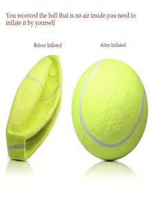 1 chiếc máy phóng bóng tennis cho thú cưng, đường kính 24cm/9.5in, dùng để huấn luyện và tương tác với chó. - Nhiều màu - Xem 5