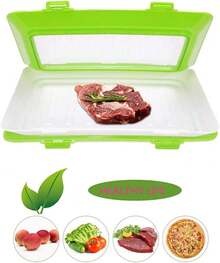 Cajas de almacenamiento para refrigerador - Rojo - Ver 2