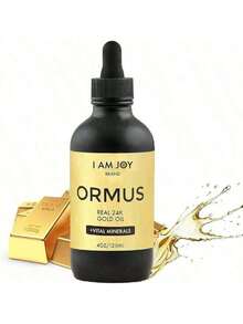 Ormus Gold Oil Monoatomic Helps To Decalcify Pineal Gland, Repair DNA, Increase Manifestation Speed - Rich With Minerals Platinum, Iridium Using Non Chemical Solvent Extraction 4oz - 1 - View 1