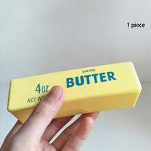 4oz Realistic Butter Squishy Toy – Soft Anti-Stress Fidget Stick For Teens & Adults, Slow-Rising Sensory Stress Relief Toy, Funny Gag Gift For Autism Or Prank - Multicolor - View 8