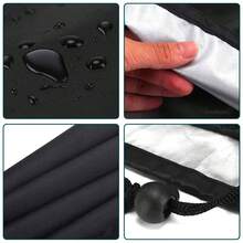Avilia Set Copertura Tavola E 4 Sedie 165x140x90cm - nero - Visualizzare 2