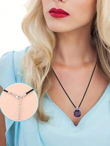 10/20/50/100 条装 1.5mm 蜡绳项链 - DIY 首饰制作配件，适合日常和节日佩戴，男女皆宜 - 可调节黑色扣环，长度 45cm/18 英寸，多功能工艺材料，可用于创意设计 - 黑色 - 查看 7