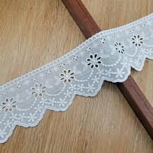 8 cm breite 0,18 m gestickte reine Spitze, geeignet für Heimdekoration, Hochzeitskleid-Dekoration, Tischdecke, Vorhang-Dekoration, Geschenkverpackung, Anfänger-Nähen und mehr - Mehrfarbig A - Übersicht 9