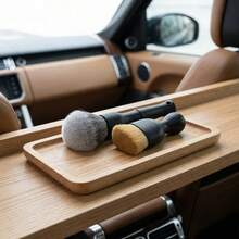 Carsun 2件套汽车细节清洁刷套装，超柔软刷毛不刮伤，带通风口缝隙除尘器，汽车内饰清洁工具 - A - 查看 5