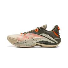Zapatos de baloncesto Li-Ning BAD5 SNIPER I S para hombres, zapatos deportivos profesionales, ABFV005, tienda oficial auténtica - Té con leche amarillo/verde oliva oscuro - Ver 2