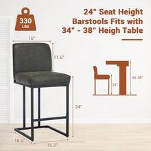 Barstools - Dark Grey - View 7