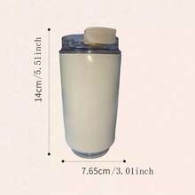 SOKANY Cốc giữ nhiệt chân không bằng thép không gỉ 260ml, cốc hai lớp có thể tái sử dụng cho đồ uống nóng và lạnh như cà phê, nước khoáng, trà trái cây, nước ép, quà tặng cà phê. - trắng - Xem 7