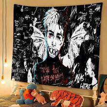 X-XXXTentacions 17 Rapper Printed Large Wall Tapestry Wall Hanging Decoration Household Decor Blanket - 1PC - 查看 10