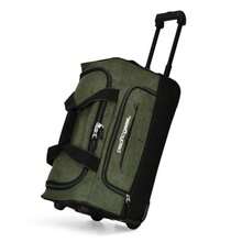 Pacific Gear Ruedas de lona rodantes equipaje de 30 pulgadas bolsa de hockey resistente - Verde - Ver 8