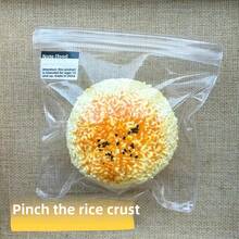 Đồ chơi bóp mềm hình cơm nắm Onigiri cầu vồng bằng silicon - Kết cấu thực phẩm chân thực, nặng và đàn hồi, giúp giảm căng thẳng. - Nhiều màu - Xem 6