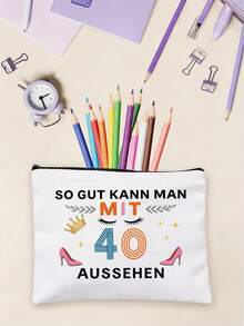 40th Birthday Gift Set For Women, Makeup Bag - Multicolor - View 10