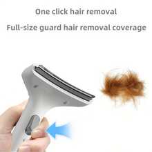 1 dụng cụ chải lông rụng cho thú cưng - Bàn chải lông có đế rộng và cong, dễ dàng loại bỏ lông rụng của thú cưng, phù hợp cho mèo và chó. - Xem 8