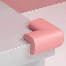 3pcs/Set Collision Protector, Corner Guard, Furniture Wall Protector, Desk Edge Soft Cover, Corner Protection Cover, Safety Edge Protective Cover - Anti-collision Strip - View 3