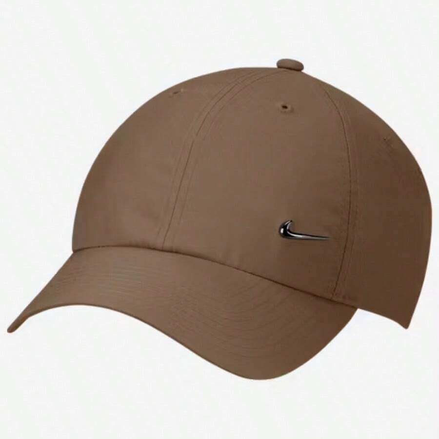 Nike Dri-FIT Club Cap Adult Mosswood Brown/Metallic Black FB5372-235 - màu nâu - Xem 1