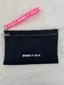 A Fashionable Women's Nylon Clutch In A Solid Color – A Must-Have For Everyday Use, Shopping, And Travel. An Elegant Handbag. - Màu Hồng Tươi - Xem 2