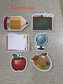 Bộ 270 tờ giấy ghi chú dính, 9 tập giấy ghi nhớ kiểu bảng đen, giấy ghi chú tự dính hình bút chì cầu vồng, giấy ghi nhớ nhắc nhở tại văn phòng/nhà, đồ dùng học tập - Nhiều màu - Xem 12