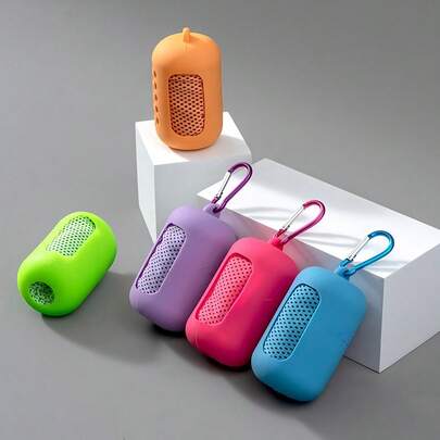Summer Ice Silk Cool Sports Towel Outdoor Fitness Cool Towel Cool Sweat Absorption Cooling Silicone Cover Towel