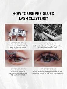 DP-06 3D Effect Glue For DIY Eyelash Extension, 60 Clusters Eyelash Volume Increase - View 4