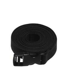 Dây buộc hành lý bằng nylon bền chắc màu đen, có khóa cài, thích hợp cho du lịch, cắm trại ngoài trời. - Nhiều màu - Xem 17