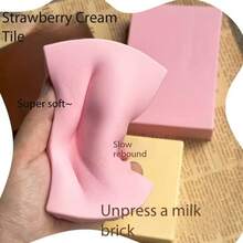 1 khối sữa chất lượng cao, đàn hồi chậm, mềm mại và ẩm, có mùi sữa, thân thiện với da, giúp giảm căng thẳng. - Nhiều màu - Xem 2