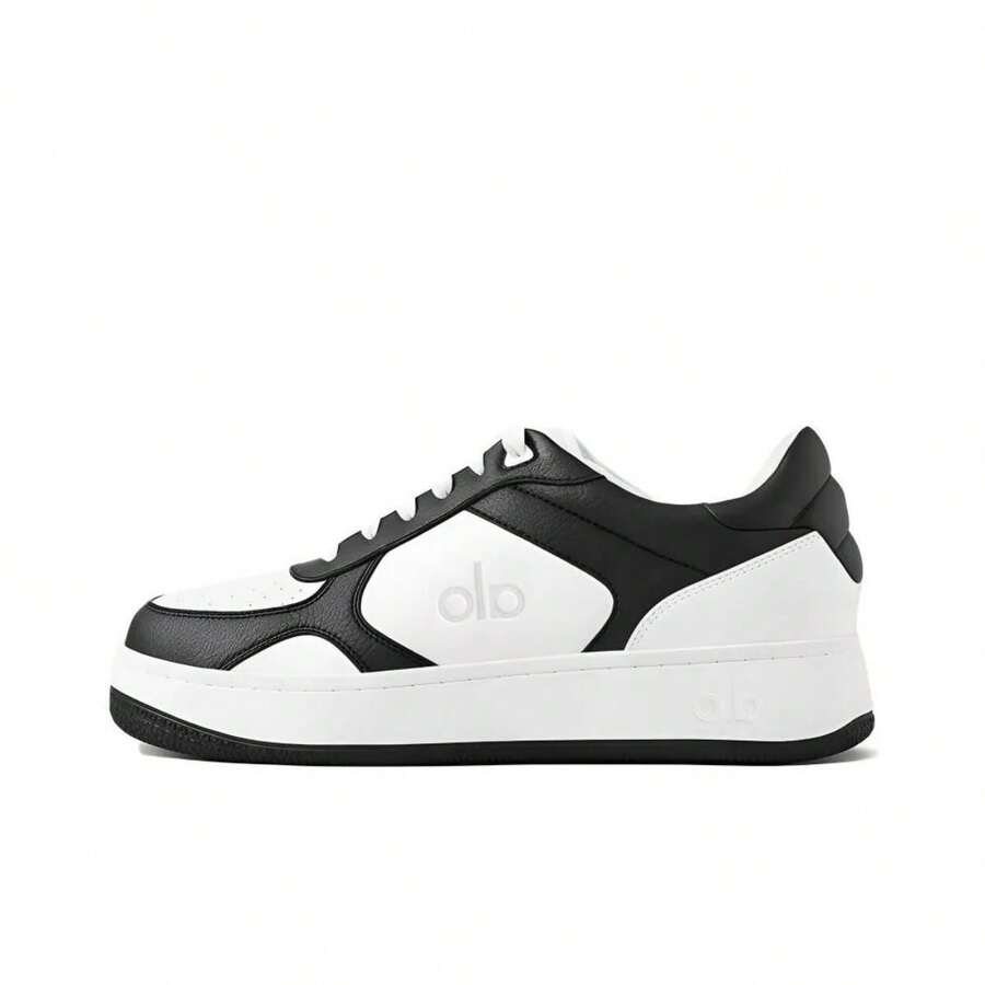 Alo AIMISS OIP Series - A Truly Great D Eal! High-Quality Microfiber Leather, Comfortable, Simple, Non-Slip, And Wear-Resistant Low-Top Sneakers, Unisex. - AMS-LT112 - Xem 1