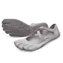 Luxury Professional Five-Toe Yoga Shoes, Women's Adjustable Strap Pilates Footwear, Barefoot Non-Slip Fitness Training Shoes - 灰色 - 查看 11