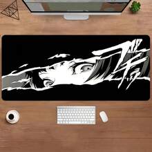 1pc Anime-Themed Mouse Pad - Large Gaming & Office Keyboard Mat | Rubber Mousepad | Compatible With PCs & Laptops | Durable, Smooth, And Comfortable | Perfect Desktop Accessory & Gift | Esports Desk Mat | Ideal For Home, Study, And Students - Mouse Pad - View 5