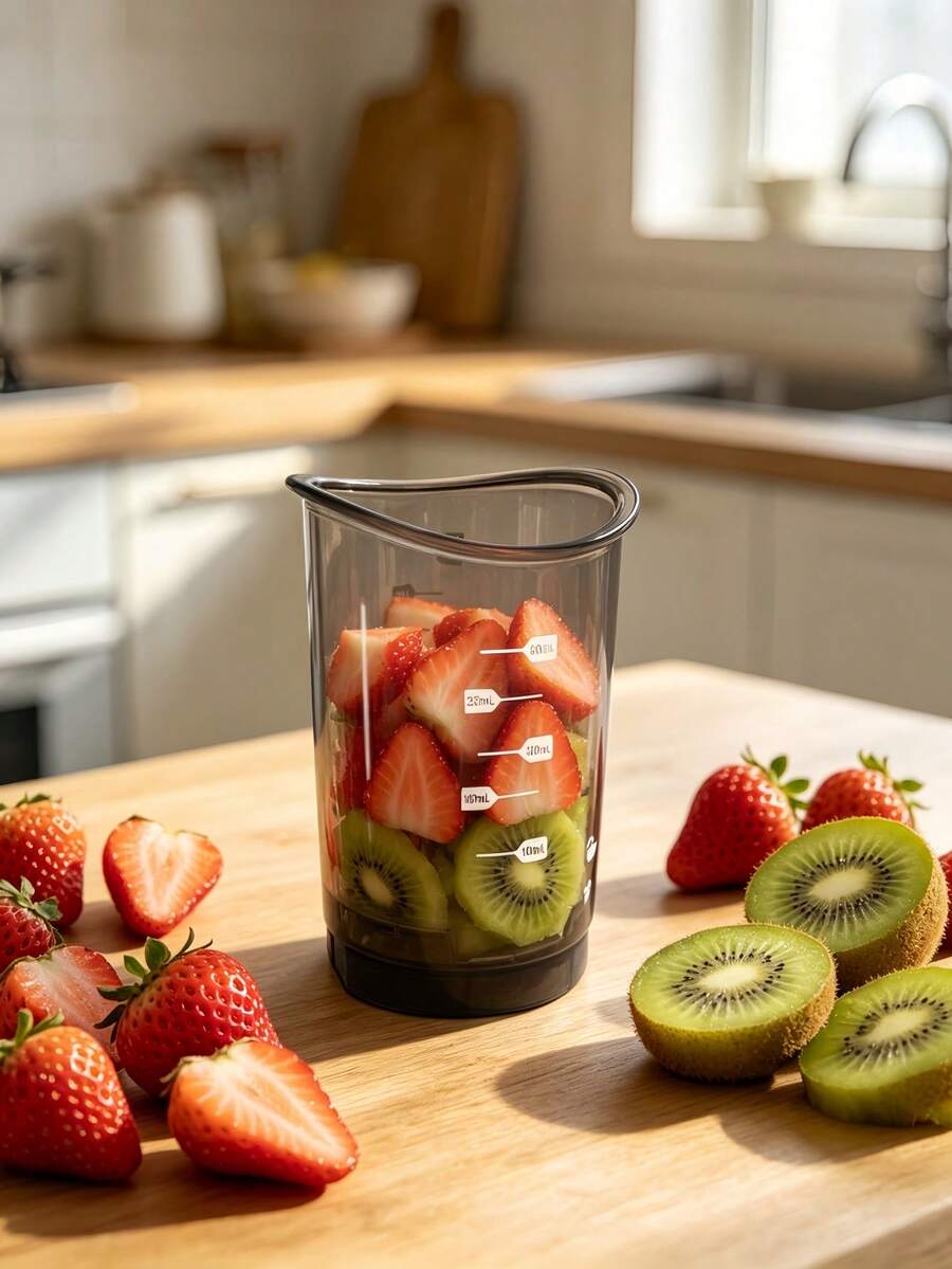 Máy cắt, thái, băm và xay rau củ đa năng, tất cả trong một.