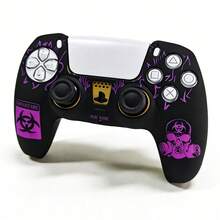 Suitable ForPS5 Game Controller Shell Skin Controller Touchpad Sticker Robot Themed Soft Silicone Protective Cover - View 6