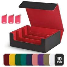 Hộp đựng bài dung lượng lớn 1800 lá, trò chơi trên bàn, bộ bài Star Card PTCG. - Nhiều màu - Xem 2
