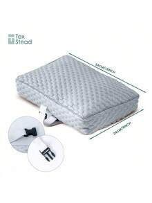 Cooling Knee Pillow For Side Sleepers, Full Support For Thighs And Knees; Side Sleeping Leg Pillow, Placed Between Legs To Correct Spine Alignment. - Creamy White - View 17