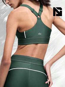 Airlift Suit Up Bra - Xanh lá cây/Trắng - Xem 2