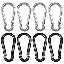8/15pcs Heavy Duty Spring Snap Hooks, Quick Connecting Rings, Keychain, Suitable For Hanging, Camping, Hiking, Travel, Fishing And Various Outdoor Activities - one-size - View 2