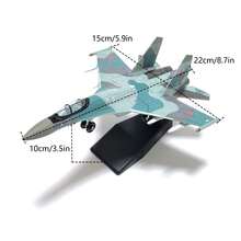 1pc SU25 SU35 J20 F35 J35 A10 Fighter Jet, Bomber Plane Model, Miniature Scale Model, Plastic Building Block Plane Model, Collectible Creative Gift, Suitable For Ages 14+ - Multicolor - View 22