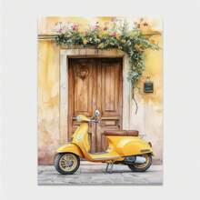 1 pièce Affiche de skateboard vintage, impression sur canevas de rideau rétro, art mural vintage, pièce d'art mural moderne, parfait comme cadeau, décoration de maison et de dortoir, convient pour la chambre à coucher et le salon, sans cadre - Multicolore - Voir 11