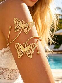 6 件套金属简约夏季度假风格可调节手链套装 - 6PC-3 - 查看 7