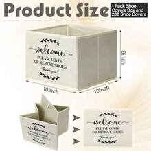 Shoe Storage Box - Beige - View 3