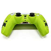غطاء سيليكون مضاد للانزلاق لحالة وحدة التحكم Dualshock، غطاء قبضة عصا التحكم ل- DualSense - مشاهدة 5