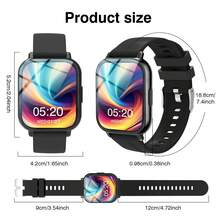 This Popular Unisex Smart Watch Features The Following Functions: Call Answering, Message Alerts, Music Control, Remote Camera Shutter, Step Counting, Calorie Tracking, Multiple Sports Modes, Alarm Clock, Incoming Call And Message Notifications, Compatible With Android And IOS Systems. - Multicolor - View 7