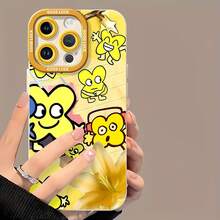 Fondo de pantalla de personajes de Yellow X: Batalla por la Isla de los Sueñosfunda de teléfono Fundas compatibles con ,Apple,VIVO,OPPO,,, y Honor.Fabricadas en silicona TPU,ofrecen protección contra golpes y caídas. - Blanco - Ver 2