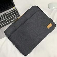 Túi đựng laptop cho máy tính xách tay 13 14 15 16 inch có tay cầm, túi bảo vệ mỏng nhẹ tương thích với MacBook Pro M2/M3/M4 16, HP Yoga. - Xem 11