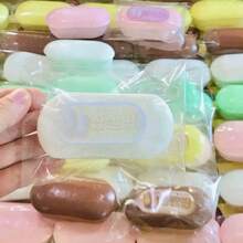 1个新款中号奶酪棒慢回弹挤压玩具，设计精美，慢回弹，压力感应可舒缓情绪。这些可爱又实用的玩具是放松身心、聚会和送给朋友的完美礼物，有助于缓解压力。 - 彩色 - 查看 7